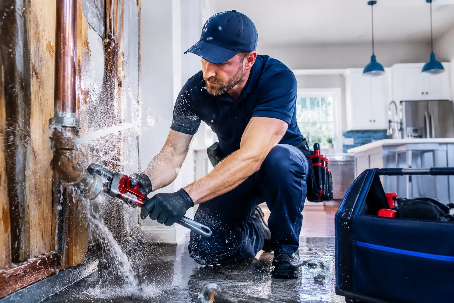Local emergency pipe repair professionals in Wolcottville, IN